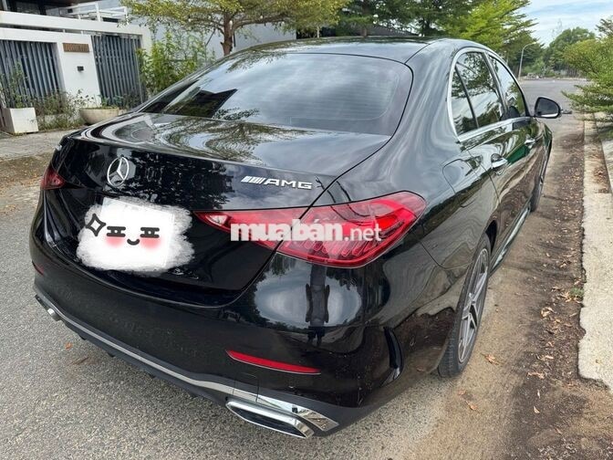 Mercedes C300 AMG 2024 Số tự động Đen