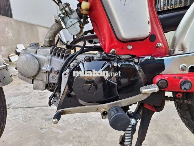 Honda CD50 Đỏ Bạc Wave lốc số rời