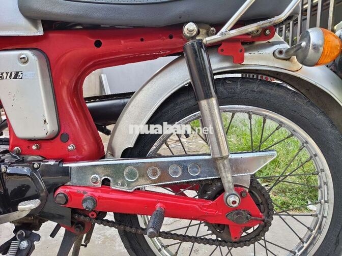 Honda CD50 Đỏ Bạc Wave lốc số rời