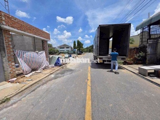 Đất mặt tiền đường nhựa thông xe tải Tân Hiệp