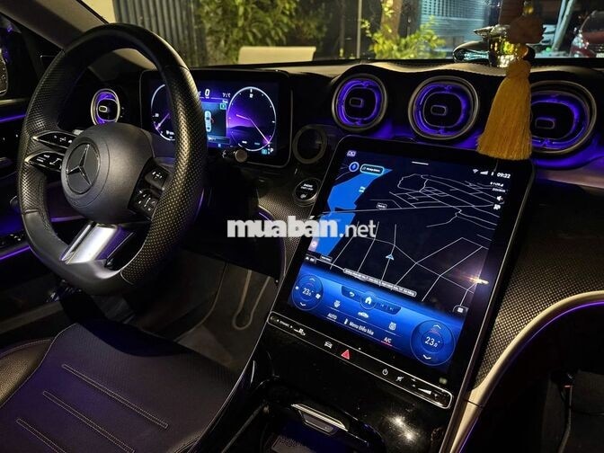 Mercedes C300 AMG 2024 Số tự động Đen