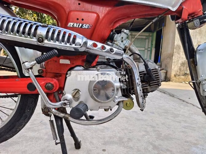Honda CD50 Đỏ Bạc Wave lốc số rời