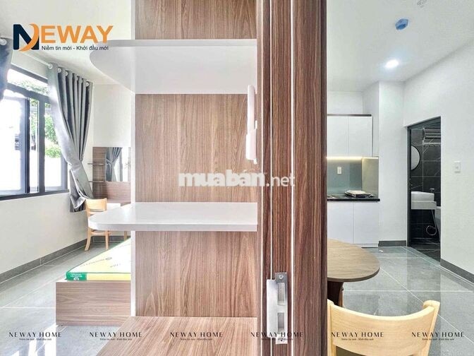 PHÒNG TRỌ FULL NỘI THẤT CAO CẤP 100% CÓ BAN CÔNG TÁCH BẾP SIÊU RỘNG RA