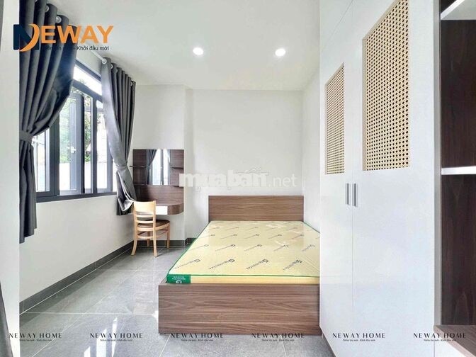 PHÒNG TRỌ FULL NỘI THẤT CAO CẤP 100% CÓ BAN CÔNG TÁCH BẾP SIÊU RỘNG RA