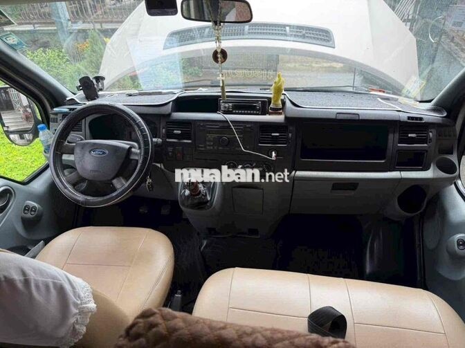 Ford Transit 2009 16 chỗ Vàng cát