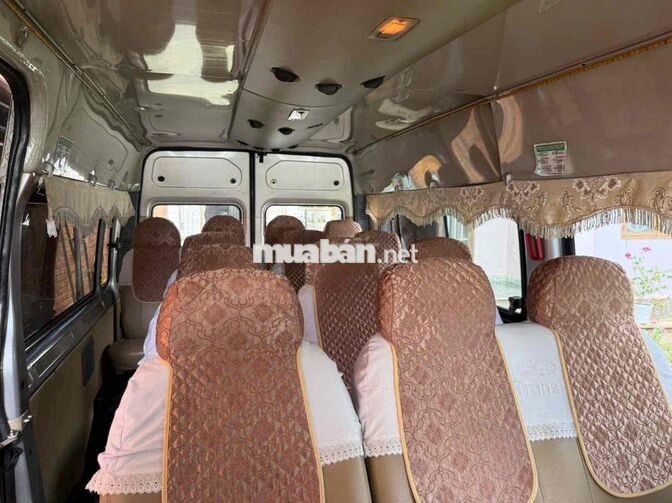 Ford Transit 2009 16 chỗ Vàng cát