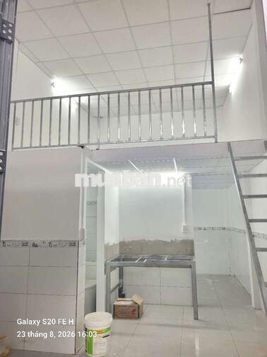 💢Cho thuê nhà 1trệt 1lững 1pn 1lững DT 4X7 hẽm.ba Gát