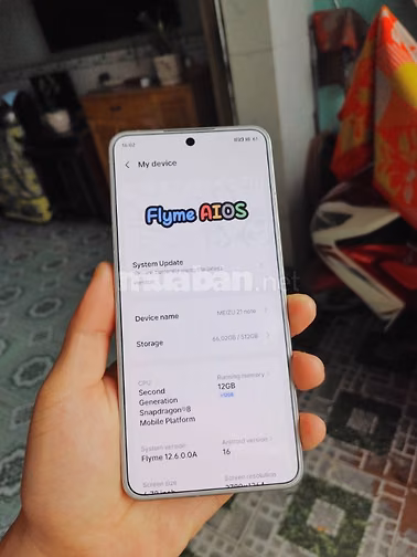 Meizu 21 note (16/256) new 96%