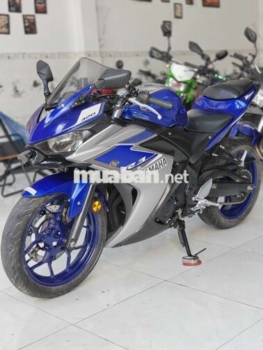 Yamaha R3 2016 Xanh Bạc 25000 km