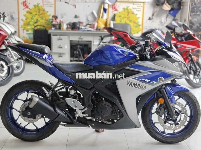 Yamaha R3 2016 Xanh Bạc 25000 km