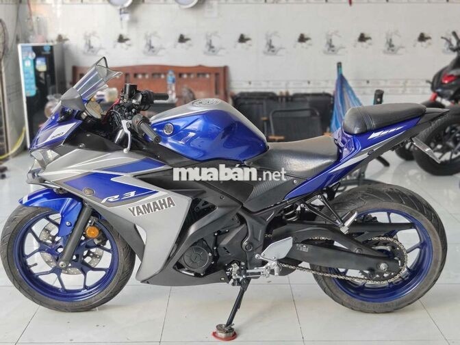 Yamaha R3 2016 Xanh Bạc 25000 km