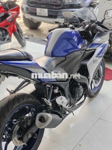 Yamaha R3 2016 Xanh Bạc 25000 km