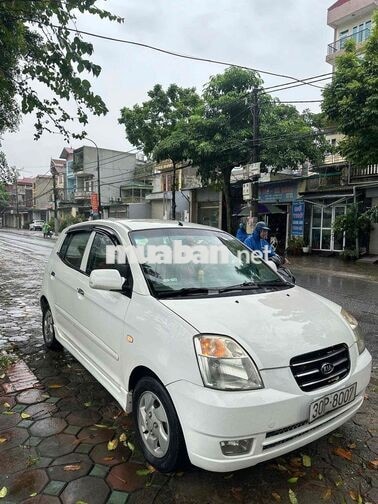 Kia Morning 2005 Số sàn Nhập khẩu Trắng