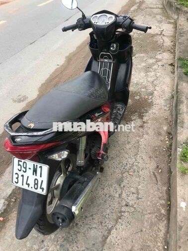 Yamaha novo 4 màu đỏ đen biển số tphcm