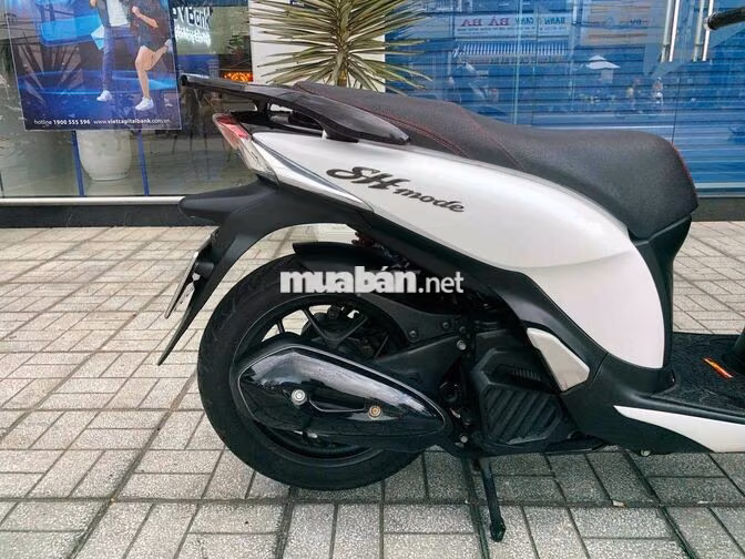 Honda SH Mode 125 2017 Khóa Smartkey Trắng Đen