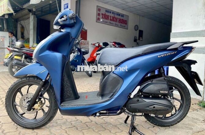 Honda VISION 2021 Xanh nhám Smartkey