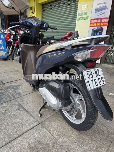 Honda Vision 2017 Xanh đậm Việt Nam
