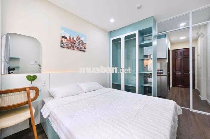 CHO THUÊ CHDV 1PN BAN CÔNG NỘI THẤT TIỆN NGHI NGAY TOÀ NHÀ VIETTEL