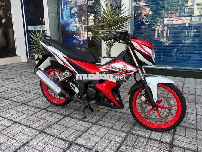 Honda Sonic 150 2019 Trắng Đỏ Bản Hatti