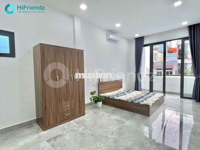 CĂN HỘ MỚI XÂY - SIÊU RỘNG - BAN CÔNG - THANG MÁY - GẦN NGÃ 4 BỐN XÃ