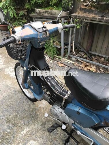 Xe máy Cub 82 50cc Xanh 4 số vòng chạy rất nhẹ