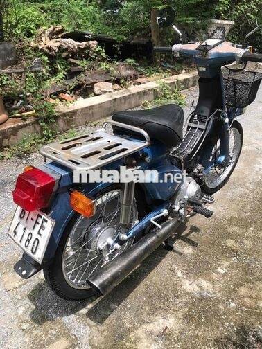 Xe máy Cub 82 50cc Xanh 4 số vòng chạy rất nhẹ