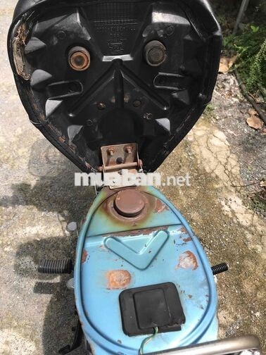 Xe máy Cub 82 50cc Xanh 4 số vòng chạy rất nhẹ