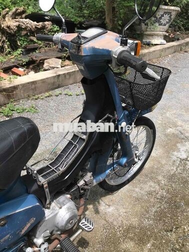 Xe máy Cub 82 50cc Xanh 4 số vòng chạy rất nhẹ
