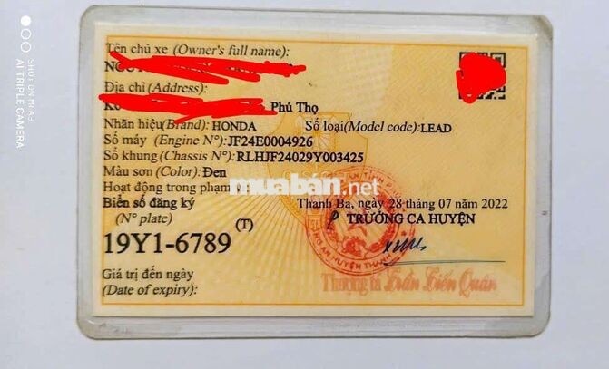 Honda Lead Fi sảnh rồng 6789, có giao lưu đổi xe