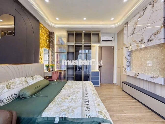 CHO THUÊ NHÀ NGUYÊN CĂN FULL NỘI THẤT 5PN 4WC PHƯỜNG 13 GÒ VẤP