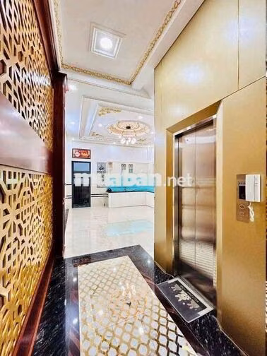 nhà mới đẹp măt tiền có thanh máy phù hợp kd, spa,p khám, cty 7pn 8wc 