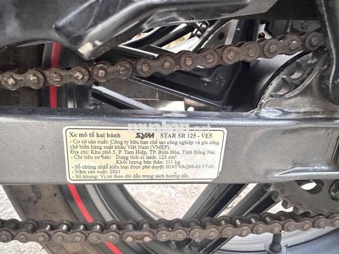 SYM Star SR 125 2021 Đen Máy zin êm