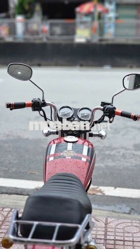 Yamaha YB125 2012 côn tay màu Đỏ