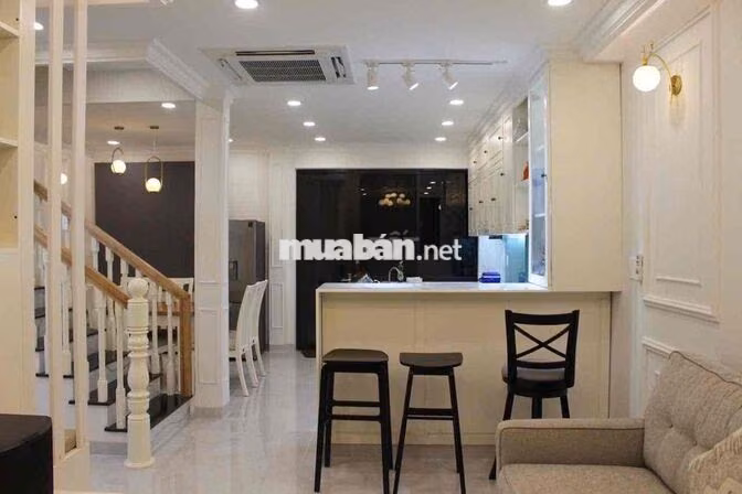 Cho thuê nhà phố vườn 105m2 full nội thất giá 12tr