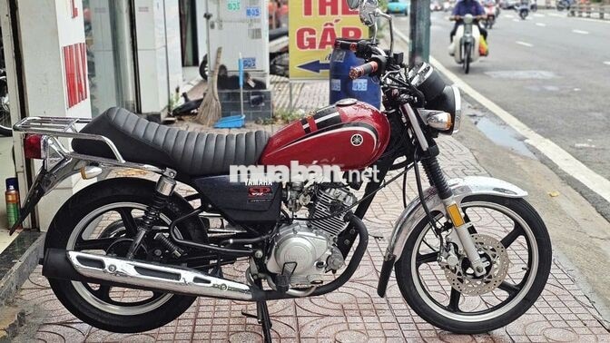 Yamaha YB125 2012 côn tay màu Đỏ