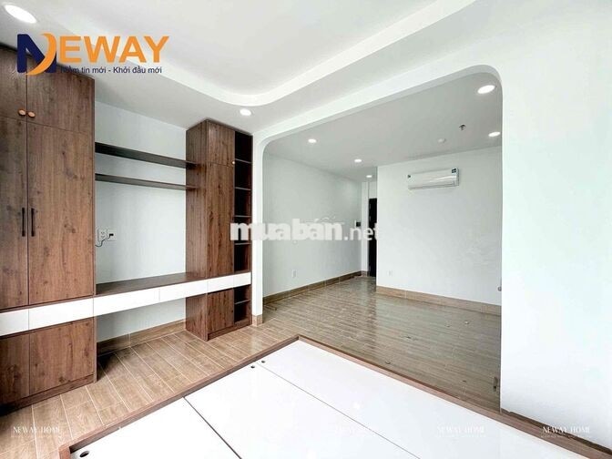 CHO THUÊ CĂN HỘ MỚI XÂY - FULL NỘI THẤT - MGR - BAN CÔNG NGAY HUIT