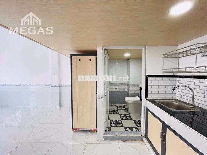 CHO THUÊ CĂN HỘ GÁC CAO RỘNG GẦN 45M2 Ở ĐƯỢC 4NG_4XE GẦN ĐH MỞ GIA PHÚ