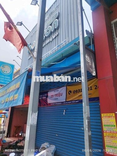Cho thuê nhà mặt tiền Phạm Hữu Lầu