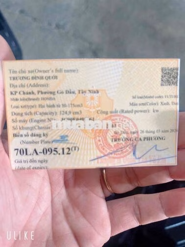 Honda Future 125 2023 Xanh đen 34149 km