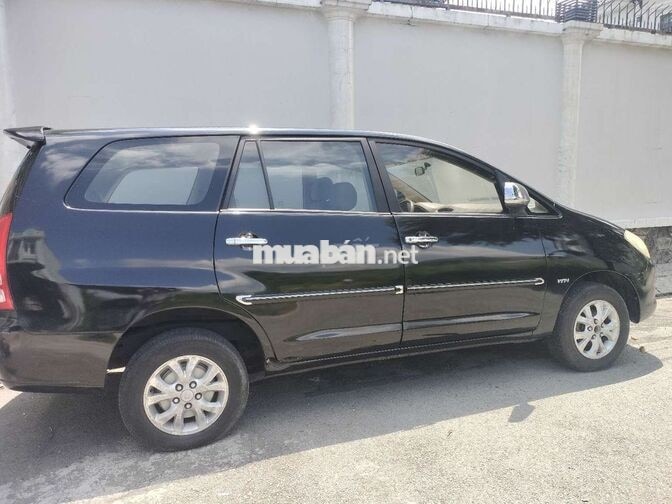 Toyota Innova G 2008 Đen 6 chỗ