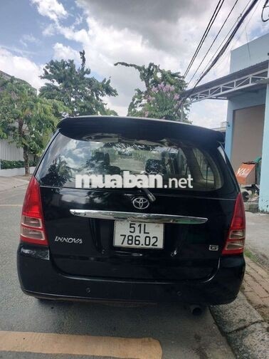 Toyota Innova G 2008 Đen 6 chỗ
