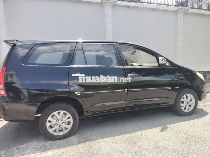 Toyota Innova G 2008 Đen 6 chỗ