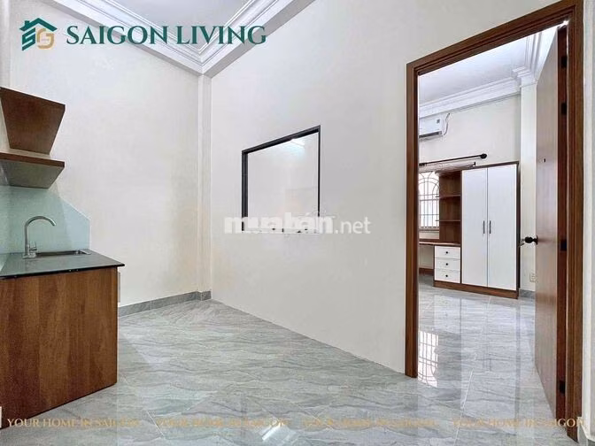 KHAI TRƯƠNG 1 PHÒNG NGỦ NGAY NGÃ TƯ HÀNG XANH_BAN CÔNG CỬA SỔ