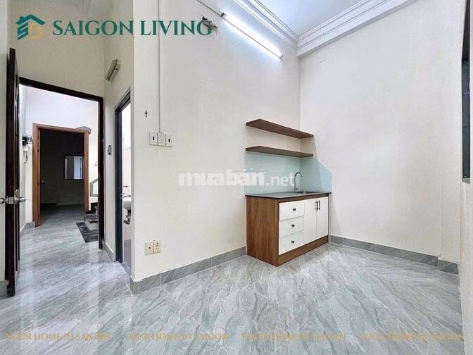 KHAI TRƯƠNG 1 PHÒNG NGỦ NGAY NGÃ TƯ HÀNG XANH_BAN CÔNG CỬA SỔ
