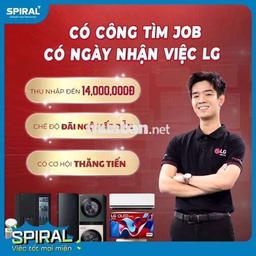 LG BẮC NINH - TUYỂN DỤNG NHÂN VIÊN TƯ VẤN BÁN HÀNG