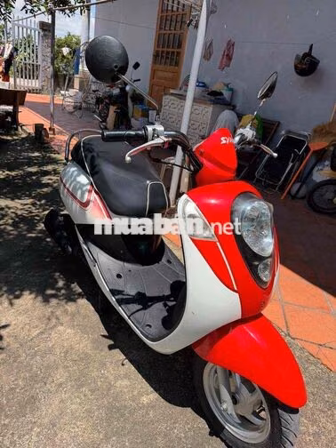 SYM Elite 2019 Đỏ Trắng 50cc