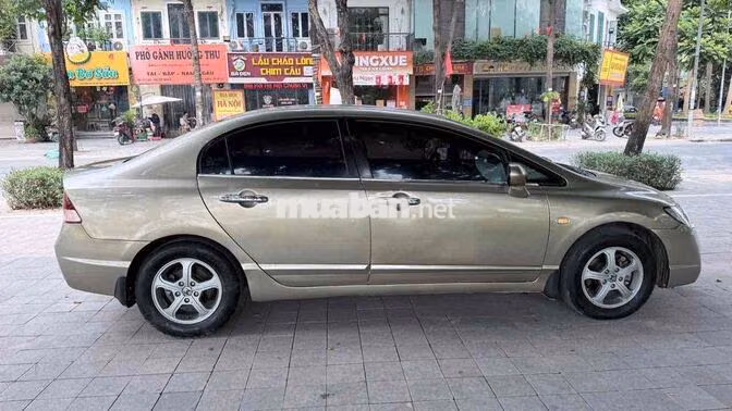 Honda Civic Sedan 2008 Số sàn Vàng cát