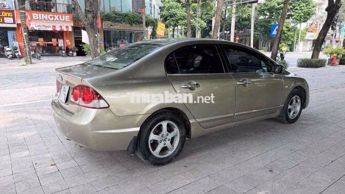 Honda Civic Sedan 2008 Số sàn Vàng cát