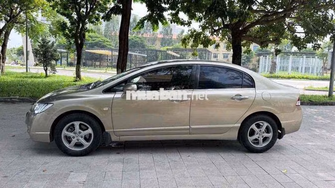 Honda Civic Sedan 2008 Số sàn Vàng cát