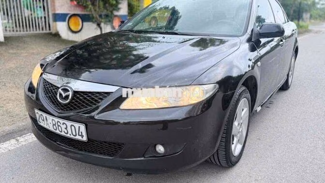 Mazda 6 2005 Tự động Đen Da